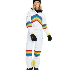 NWT Tipsy Elves Women's Sunrise Shredder Ski Snow Suit Size Medium